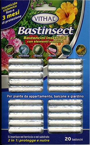 INSECTICIDA SISTÉMICO PARA PLANTAS ORNAMENTALES"BASTINSECT" PAQUETE DE 20 PALOS. INSECTICIDA SISTÉMICO PARA PLANTAS ORNAMENTALES"BASTINSECT" PAQUETE DE 20 PALOS.