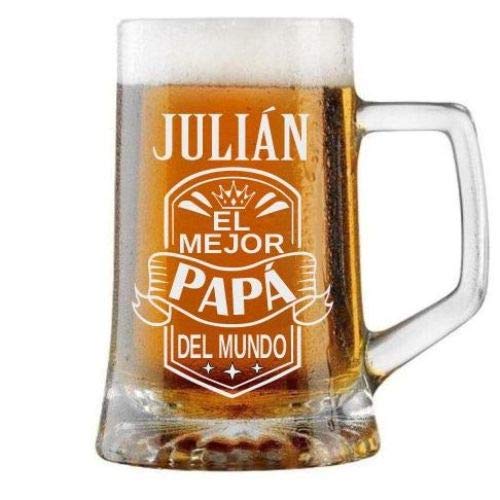 Jarra de Cerveza Personalizada Día del Padre BANDA CON CORONA Regalo Grabado y Personalizado para Hombre o Mujer Obsequio Celebraciones Cumpleaños Aniversarios Día del Padre Detalle personalizado Jarra de Cerveza Personalizada Día del Padre BANDA CON CORONA Regalo Grabado y Personalizado para Hombre o Mujer Obsequio Celebraciones Cumpleaños Aniversarios Día del Padre Detalle personalizado