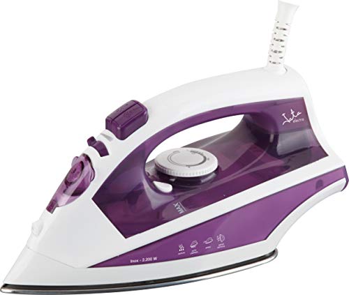 Jata PL325N Plancha de Vapor Inox Suela de Acero Inoxidable Vapor Vertical Antical Permanente con Autolimpieza Vapor 20-25 g/min 2200 W Jata PL325N Plancha de Vapor Inox Suela de Acero Inoxidable Vapor Vertical Antical Permanente con Autolimpieza Vapor 20-25 g/min 2200 W
