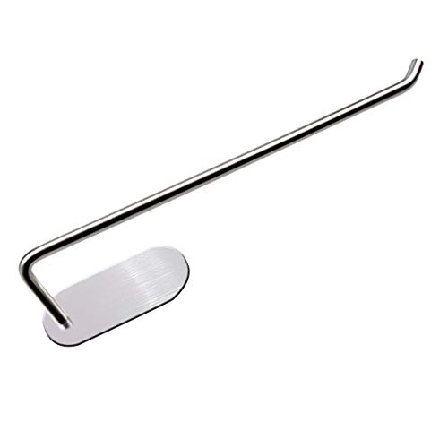 Jinlaili Portarrollos Cocina Adhesivo, Soporte Papel Cocina Pared, Porta Rollo Papel Sin Taladrar de Acero Inoxidable para Rollo de Cocina Toalla, 27 x 7.2 x 4.5 cm Jinlaili Portarrollos Cocina Adhesivo, Soporte Papel Cocina Pared, Porta Rollo Papel Sin Taladrar de Acero Inoxidable para Rollo de Cocina Toalla, 27 x 7.2 x 4.5 cm