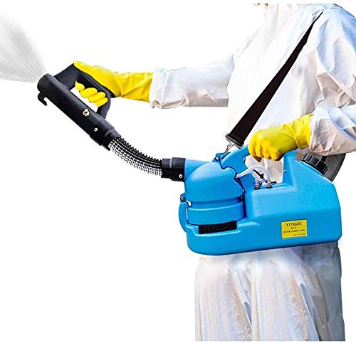 Kacsoo 7L Ultra Capacidad ULV Pulverizador eléctrico, Portátil pulverizador Máquina, Eléctrico ULV Fogger para Desinfección de áreas Grandes en Hospitales, Escuelas, Centros Comerciales