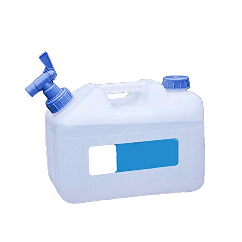 Kentop - Bidón de agua portátil con grifo/salida de agua para coche, al aire libre, camping, 10/15 L, 10 L