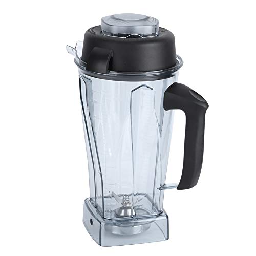 Kit de repuesto de piezas de licuadora de 64 oz, fácil de limpiar, transparente con mango suave para cocina Vitamix