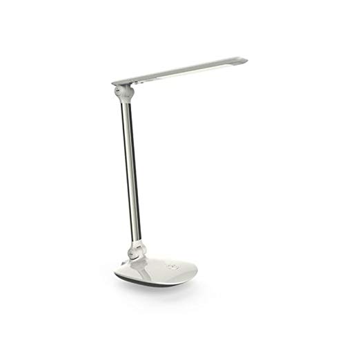 Lámpara de mesa con luz LED plegable, 6 W, cromada, PDLKS065 W, 2800 K, 9000 K, intensidad regulable, cálida y fría Lámpara de mesa con luz LED plegable, 6 W, cromada, PDLKS065 W, 2800 K, 9000 K, intensidad regulable, cálida y fría