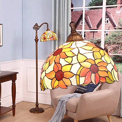 Lámpara de pie Lámpara de piso mediterránea europea pastoral lámpara de sala de estar de la pesca retro estudio lámpara de pie lámpara de mesa de té A+ Lámpara de pie Lámpara de piso mediterránea europea pastoral lámpara de sala de estar de la pesca retro estudio lámpara de pie lámpara de mesa de té A+