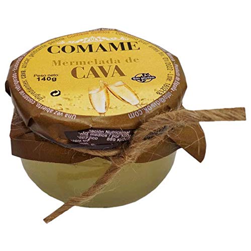 Lote de 24 Mermeladas CAVA 140 Gr. - Mermeladas Originales para Detalles de Bodas, Recuerdos y regalos de Comuniones y Bautizos