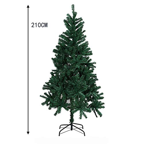 LOXBEE ¨¢rbol de Navidad ¨¢rboles de Navidad Artificiales Soporte Met¨¢Lico Medidas 60-210cm F¨¢CIL Montaje