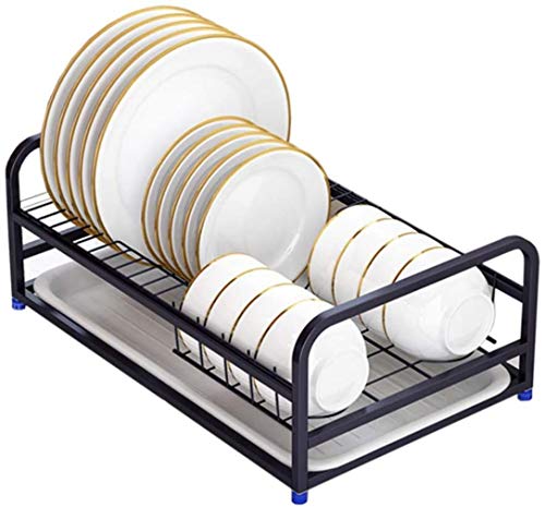 MISLD Puerta escurridor arandela Más Fregadero, limpiaparabrisas Apoyo para el Soporte de Pantalla de Acero Inoxidable contra Platos de Almacenamiento Organizador (27 × 43 × 16 cm) MISLD Puerta escurridor arandela Más Fregadero, limpiaparabrisas Apoyo para el Soporte de Pantalla de Acero Inoxidable contra Platos de Almacenamiento Organizador (27 × 43 × 16 cm)