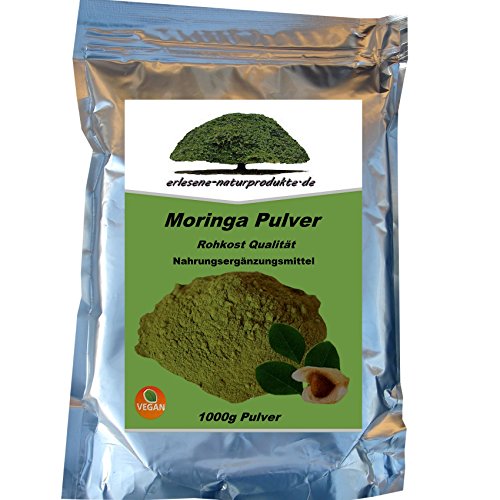 Moringa polvo 1 kg Premium Calidad de erlesene de naturprodukte