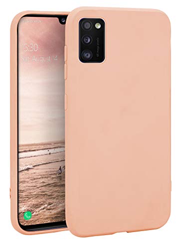 MyGadget Funda Slim para Samsung Galaxy A41 en Silicona TPU - Resistente Carcasa Cubierta - Antichoque Flexible & Protectora - Friendly Pocket Case - Pink