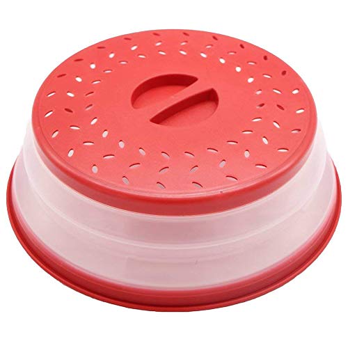 Ndier Funda Plegable para microondas ; 10,5pulgadas Libre de BPA y no tóxico para Alimentos