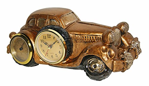 No. 9018 Retro Diseño Oldtimer – Auto Decoración de coches Auto Reloj Reloj de cuarzo reloj reloj de mesa Chimenea)