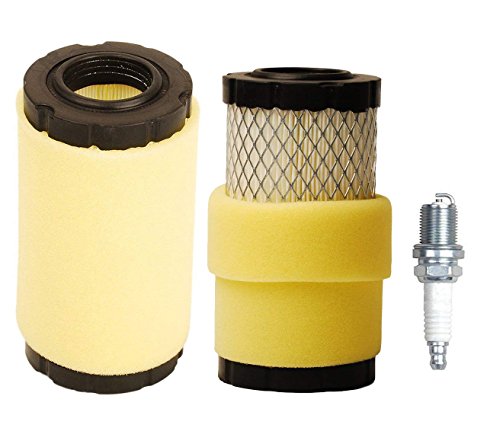 OxoxO Replace 793569 Air Filter 793685 Pre Filtro with Spark Plug for Briggs & Stratton 394358 394358s 4112 5098h 5098 K Lawn Mower Tune Up Kits