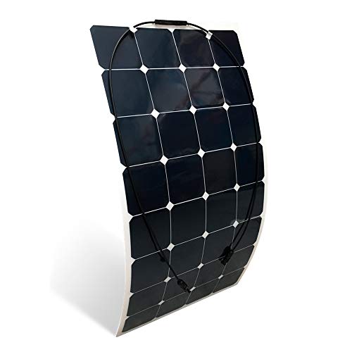 Panel Solar Flexible Monocristalino 150W 12V Capa ETFE - Barco, Camping, Coche y Auntocaravana - PlusEnergy