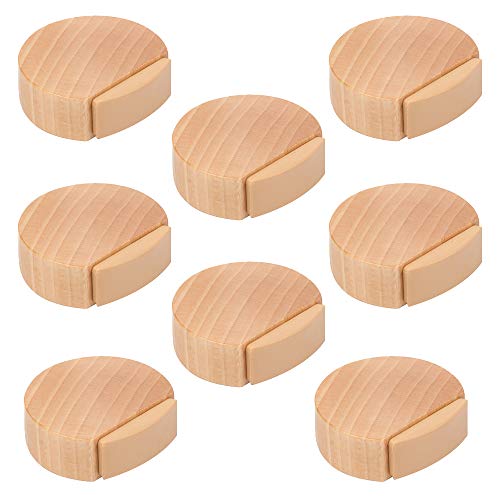 POMOLINE 8 Un. Tope Puerta Madera Haya Natural 45x42x16MM con Adhesivo para Suelo POMOLINE 8 Un. Tope Puerta Madera Haya Natural 45x42x16MM con Adhesivo para Suelo