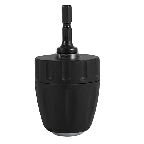 Portabrocas sin llave de 0.8-10 mm, herramienta de conversión de portabrocas sin llave con adaptador de portabrocas hexagonal de 1/4" Portabrocas sin llave de 0.8-10 mm, herramienta de conversión de portabrocas sin llave con adaptador de portabrocas hexagonal de 1/4"
