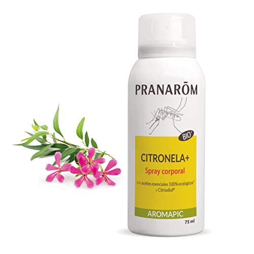 Pranarôm - Aromapic - Spray Cuerpo Citronela+ Bio - Spray Corporal - 75 ml