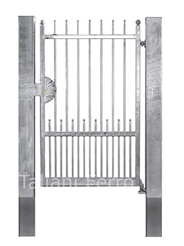 Puerta peatonal galvanizada en caliente de hierro macizo (sin marco) 3000 x 2306 mm. Italia 1100.12 - Taliani Ferro Puerta peatonal galvanizada en caliente de hierro macizo (sin marco) 3000 x 2306 mm. Italia 1100.12 - Taliani Ferro