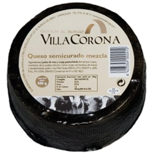 Queso Mezcla Semi-Curado (500 g) - Villa Corona
