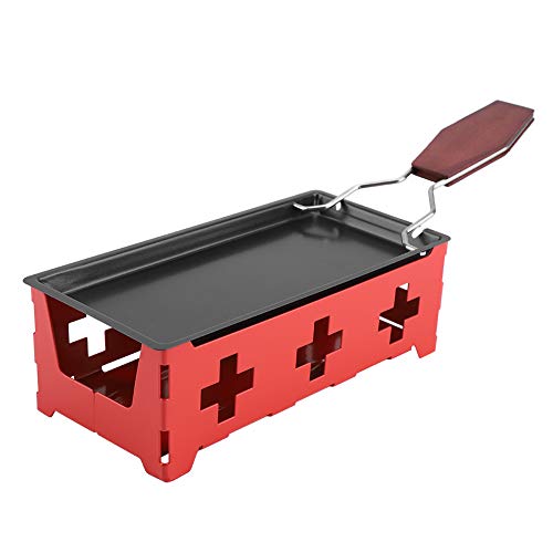 Raclette Grill, Queso antiadherente portátil Raclette Rotaster Bandeja para hornear Estufa Set Home Kitchen Grilling Tool, Accesorios Raclette, Raclette Raclette Grill, Queso antiadherente portátil Raclette Rotaster Bandeja para hornear Estufa Set Home Kitchen Grilling Tool, Accesorios Raclette, Raclette