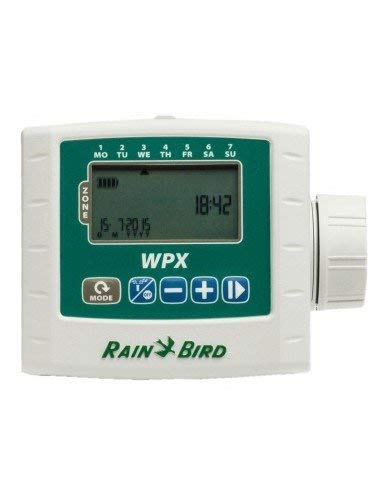 Rain Bird WPX4 - Programador de riego a pilas, color gris
