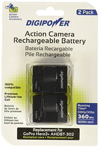 Re-Fuel GO Pro 2-Pack Pack 2 baterías Hero 3+