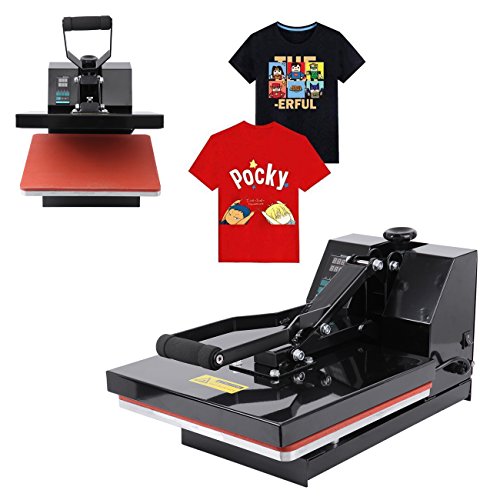 Ridgeyard 220V Profesional prensa de calor camisetas digital prensa termica para sublimacion 38cm x 38cm 0-250℃ heat press machine