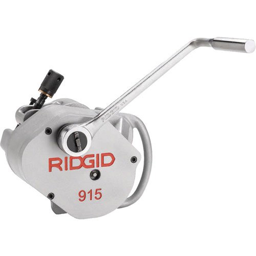 RIDGID 88232 Modelo 915 Ranuradora de Rodillo con Juego de Rodillos de 2"-6", Espesor 10