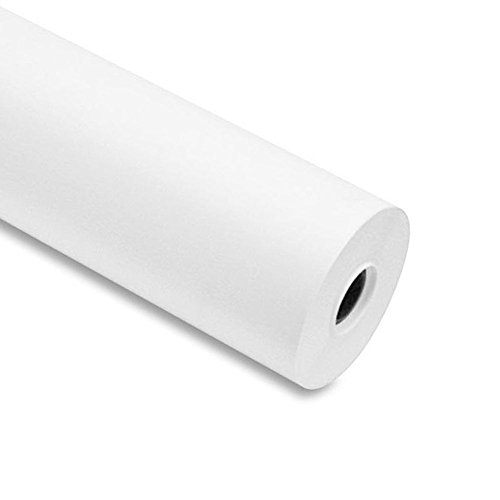 Rollo de papel para plóter, 90 g, 914 mm x 50 m, 1 unidad para Plotter EPSON y HP