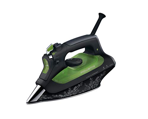 Rowenta plancha de vapor Eco Intelligence DW6030 con 2500 W de potencia, golpe de vapor de 180 g/min, modo Eco para ahorrar energía, suela Microsteam 400 HD 3De, vapor vertical Rowenta plancha de vapor Eco Intelligence DW6030 con 2500 W de potencia, golpe de vapor de 180 g/min, modo Eco para ahorrar energía, suela Microsteam 400 HD 3De, vapor vertical
