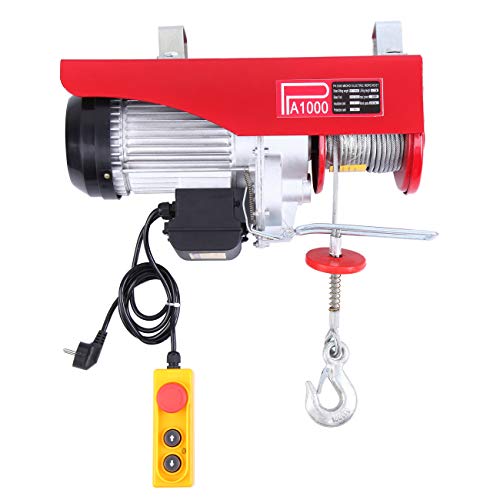 Samger Polipastos Electricos con Cable de Elevación de 12M 500/1000kg 220V Cabrestante Polipasto para Elevador Electrico Electric Winch Host Samger Polipastos Electricos con Cable de Elevación de 12M 500/1000kg 220V Cabrestante Polipasto para Elevador Electrico Electric Winch Host