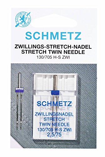 Schmetz Sewing Machine Stretch Twin Needle by Schmetz