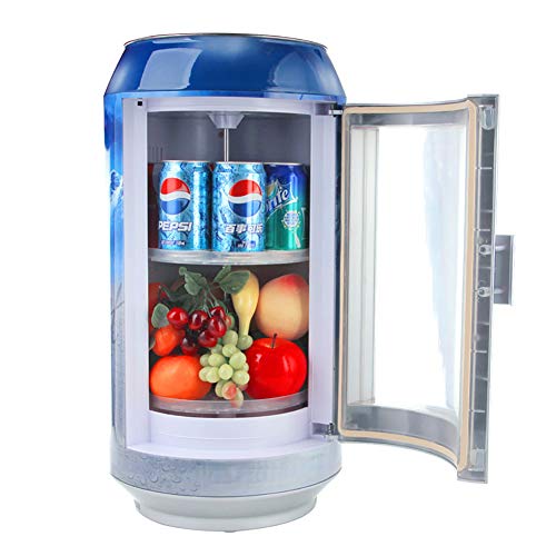 SJZV Bebida Cerveza Vitrina Pequeño Mini Refrigerador Tambor Cola Refrigerador Promoción Regalo