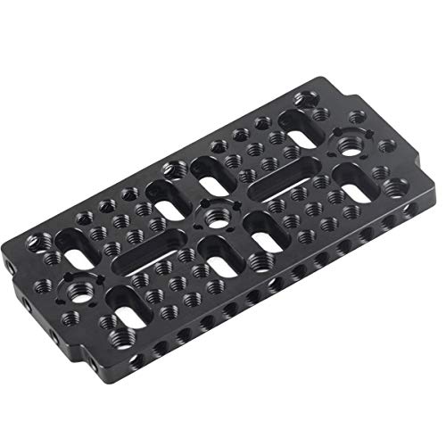 SMALLRIG Camara Placa Montaje Rig con 1/4 y 3/8 Hilos, Camera Plate para Blackmagic URSA Mini - 1681 SMALLRIG Camara Placa Montaje Rig con 1/4 y 3/8 Hilos, Camera Plate para Blackmagic URSA Mini - 1681