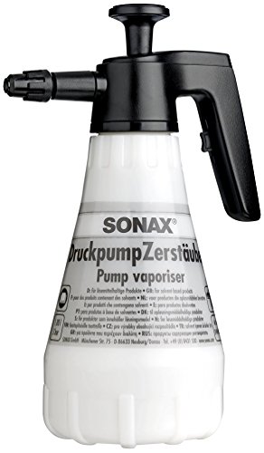 SONAX 04969000 Pulverizador de bomba de presión resistente a los disolventes 1 Litro (1 unidad)