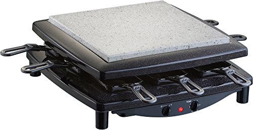 Steba RC 3 Gourmet - Máquina para hacer raclette con piedra para asar