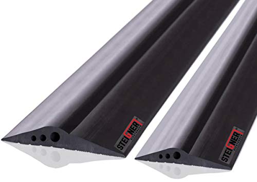 STEIGNER Junta de Garaje Umbral de Garaje de EPDM 3 m 14 mm x 78 mm SGD01