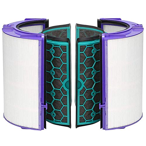 Sweet D Purificador de Aire Dyson HP04 Pure CoolTM Filtro HEPA de Vidrio y Filtro Interior de carbón Activado Dyson TP04 DP04 Filtro Sweet D Purificador de Aire Dyson HP04 Pure CoolTM Filtro HEPA de Vidrio y Filtro Interior de carbón Activado Dyson TP04 DP04 Filtro