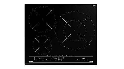 Teka |Placa de inducción MasterSense de 60cm con 8 funciones directas y 3 zonas de cocción | 5.3 x 60 x 51 | Negro Teka |Placa de inducción MasterSense de 60cm con 8 funciones directas y 3 zonas de cocción | 5.3 x 60 x 51 | Negro