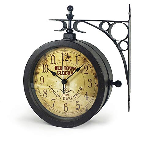 TFA 60.3011 Nostalgie - Reloj de Pared y termómetro, diseño Retro