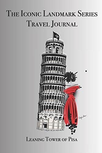 The Iconic Landmark Series Leaning Tower of Pisa: Stylishly illustrated little notebook is the perfect accessory or gift for everyone who loves to travel.