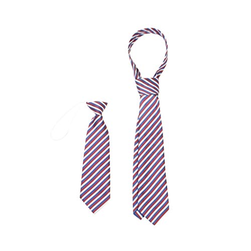 Todoparaelcole Corbata de Rayas para niños Colegio Retamar (Pequeña)