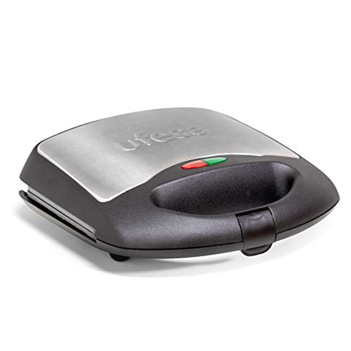 Ufesa SW7860 - Sandwichera 750W, Placas antiadherentes, Sellado Perfecto, Sin BPA, INOX Ufesa SW7860 - Sandwichera 750W, Placas antiadherentes, Sellado Perfecto, Sin BPA, INOX