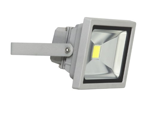 XQ-Lite 10.051.67 Foco LED Exterior 20W 1500lm luz blanca natural XQ1220, Gris