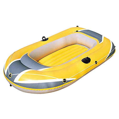Y-BOAT Kayak Inflable Bote Inflable De La Pesca Fijó La Canoa De 4 Personas con Los Deportes Acuáticos De La Paleta, 318 * 152Cm
