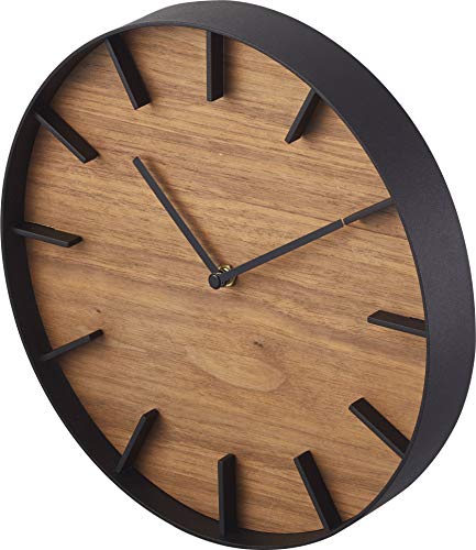 Yamazaki Reloj de Pared, Madera, marrón, Talla única