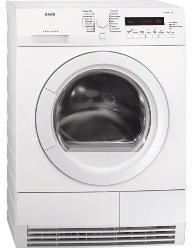 AEG T76285AC - Secador de condensación (8 kg), color blanco