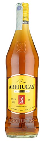 AREHUCAS Ron Carta Oro - 1000 ml, Botella (006101)