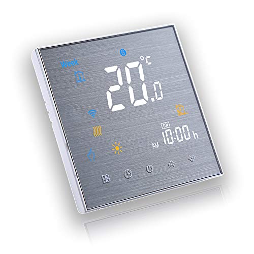 BecaSmart Serie 3000 3A LCD Táctil Caldera Calefacción Control de Programación Inteligente Termostato con Conexión WiFi (Calefacción de Caldera, SS(WiFi))