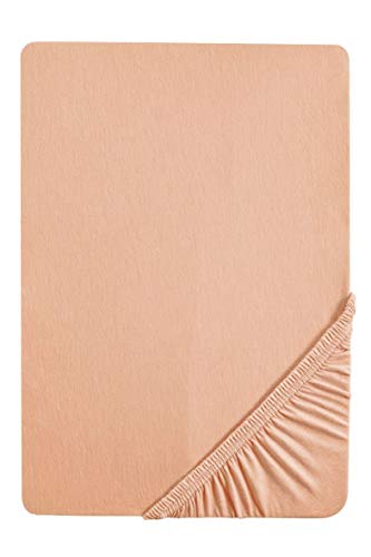 Biberna 2744/557/040 - Sábana bajera ajustable elástica, franela 100% algodón, ultrasuave e extensible, para una cama individual de 90 x 190 cm, hasta 100 x 200 cm, color beige